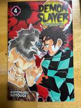 Demon Slayer Manga Lot Vol 3 4 5 + Stories of Water and Flame VIZ English - Image 2