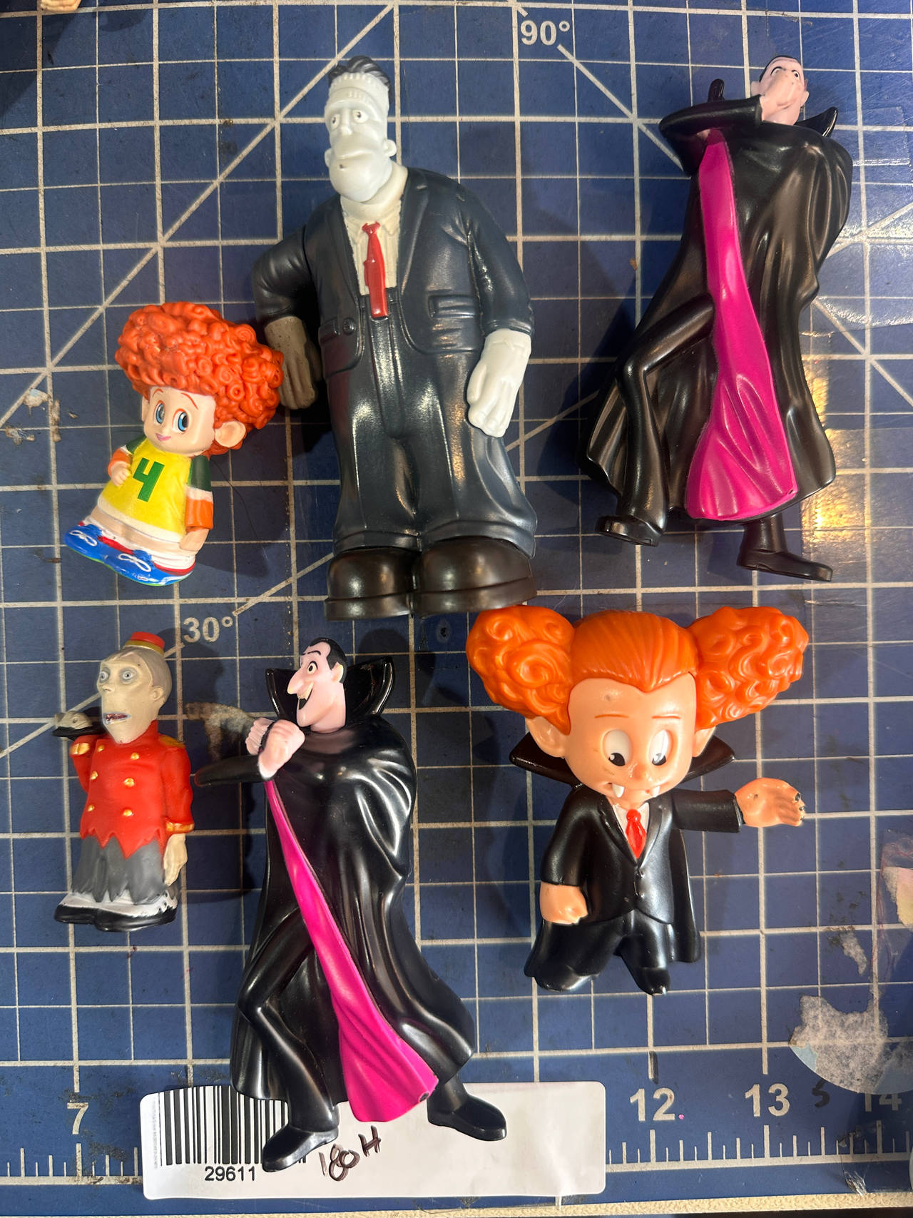 Hotel Transylvania Dreamworks Animation figure bundle 6 pcs 180H 29611