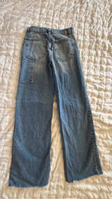 We The Free Tinsley Baggy Mid Rise Straight Leg Jeans Medium Wash Denim: 24 - Image 2