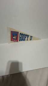 Vintage Disney Goofy U Phli Delta Phi Felt Pennant - Image 3