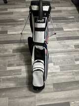 Callaway Golf Sport Carry Sunday Stand Pencil Bag White/Navy/Red - Image 2