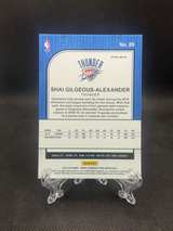 2019-20 Panini NBA Hoops Premium Stock Shai Gilgeous-Alexander Laser Prizm #80 - Image 2