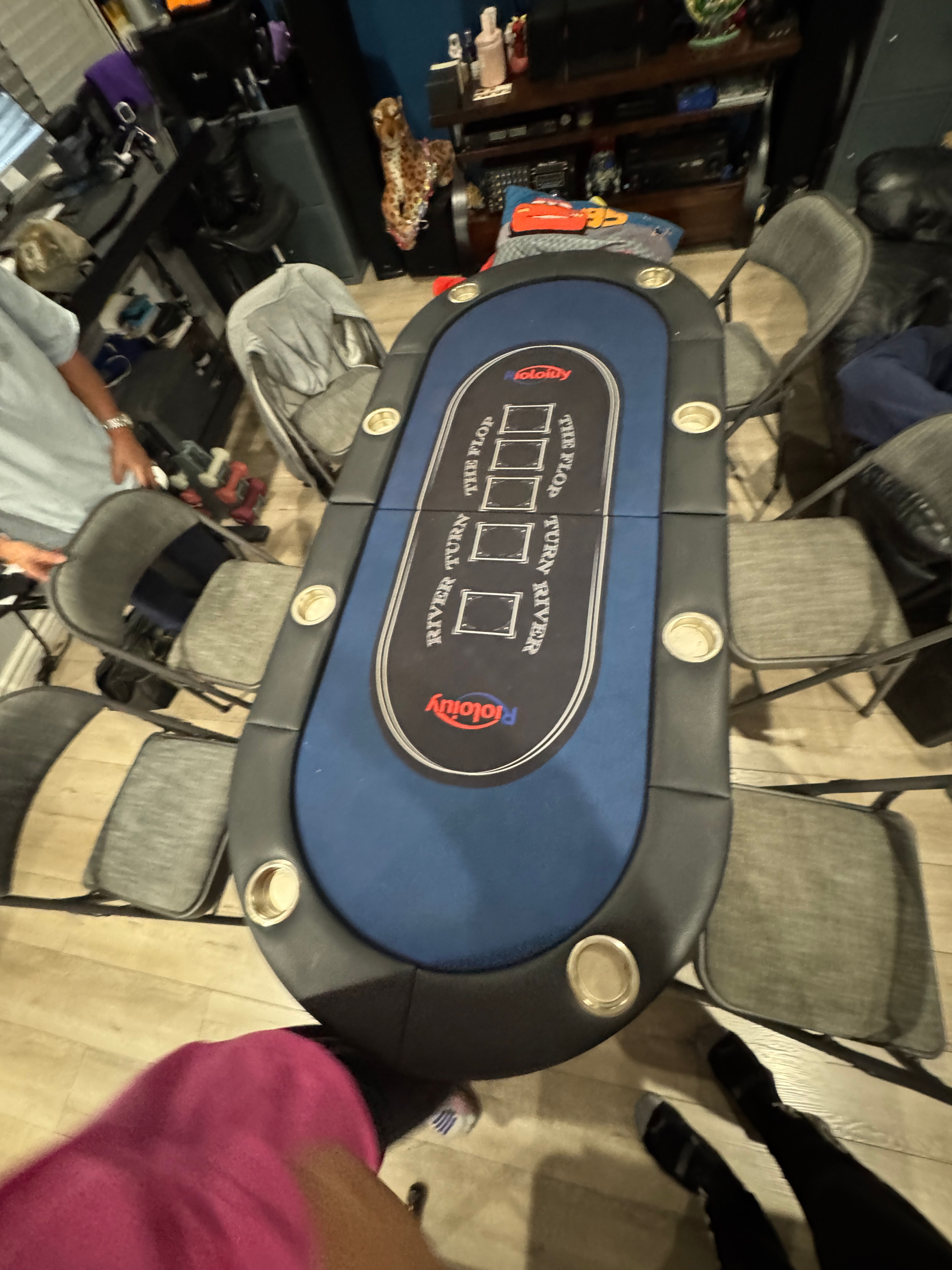 Rolitoy Folding Poker Table