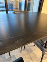 IKEA Lisabo Table Black/Ash Veneer - Image 2