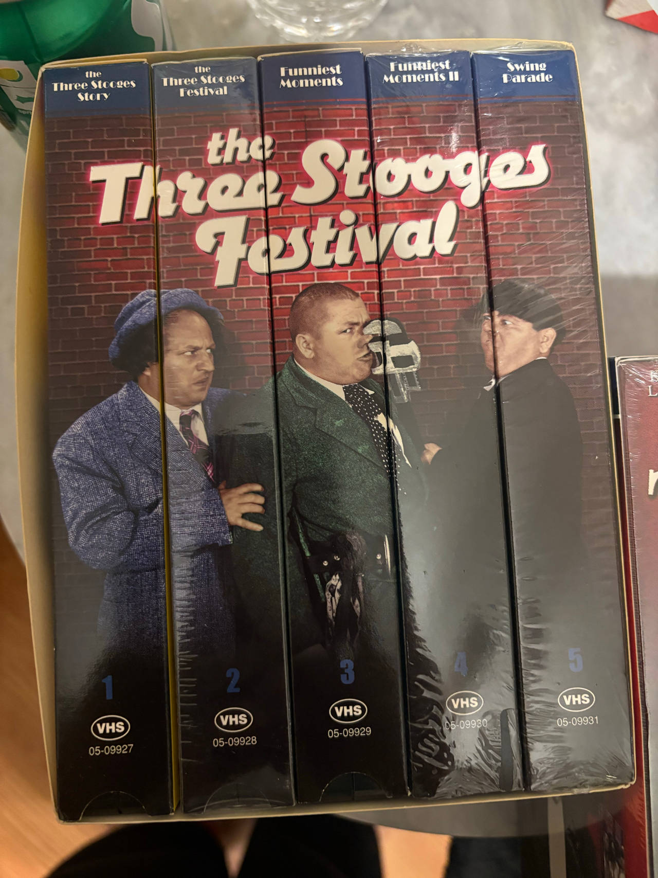 The Three Stooges Festival VHS Box Set