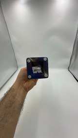 Metallic Bronze Ceramic Trumpet Vase - Image 3