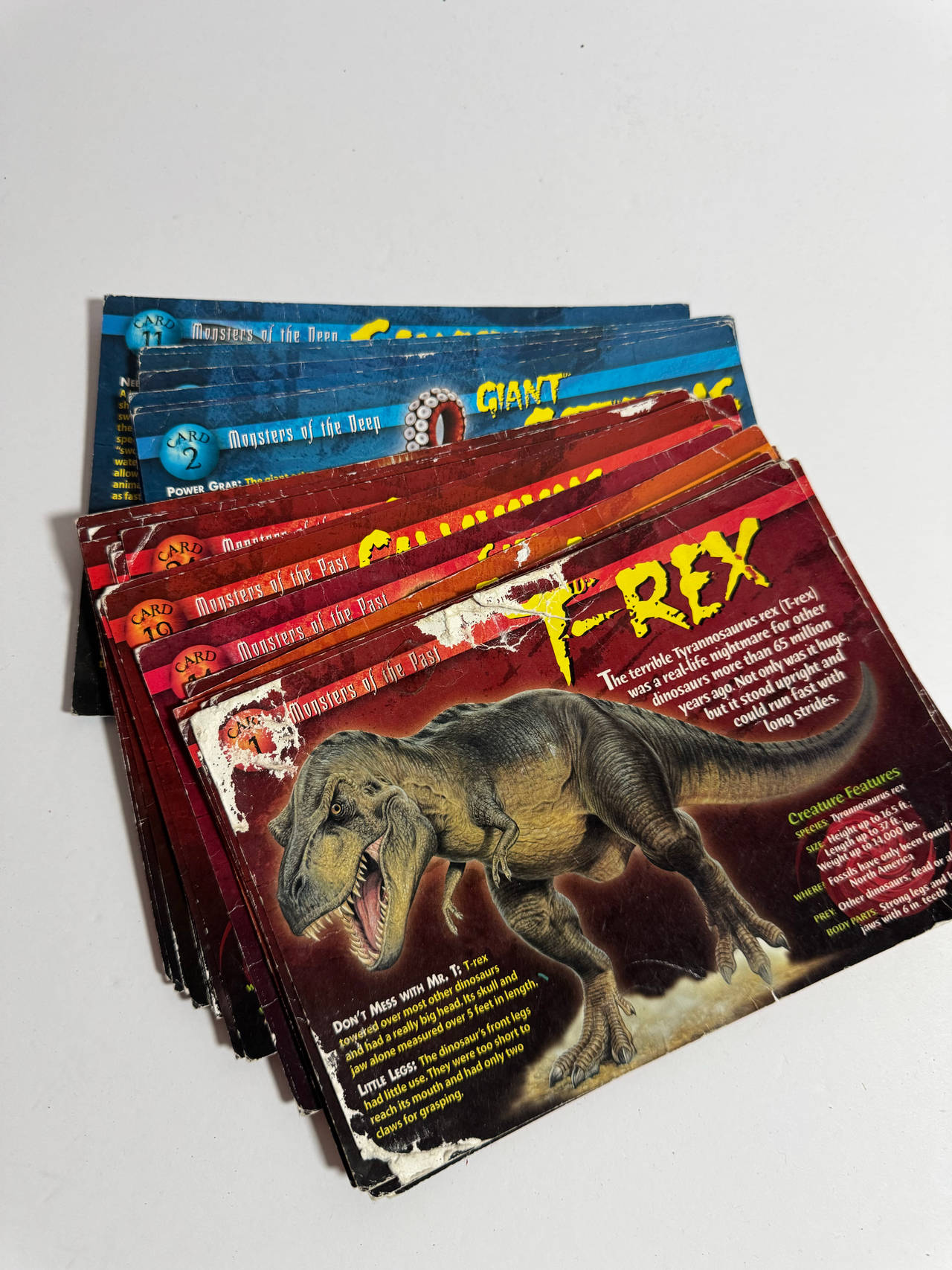 Weird and wild creature cards 