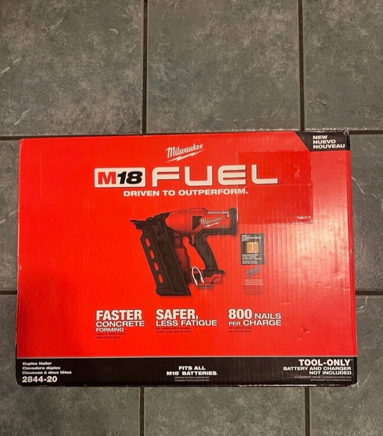 Milwaukee M18 FUEL Duplex Nailer (Tool Only)