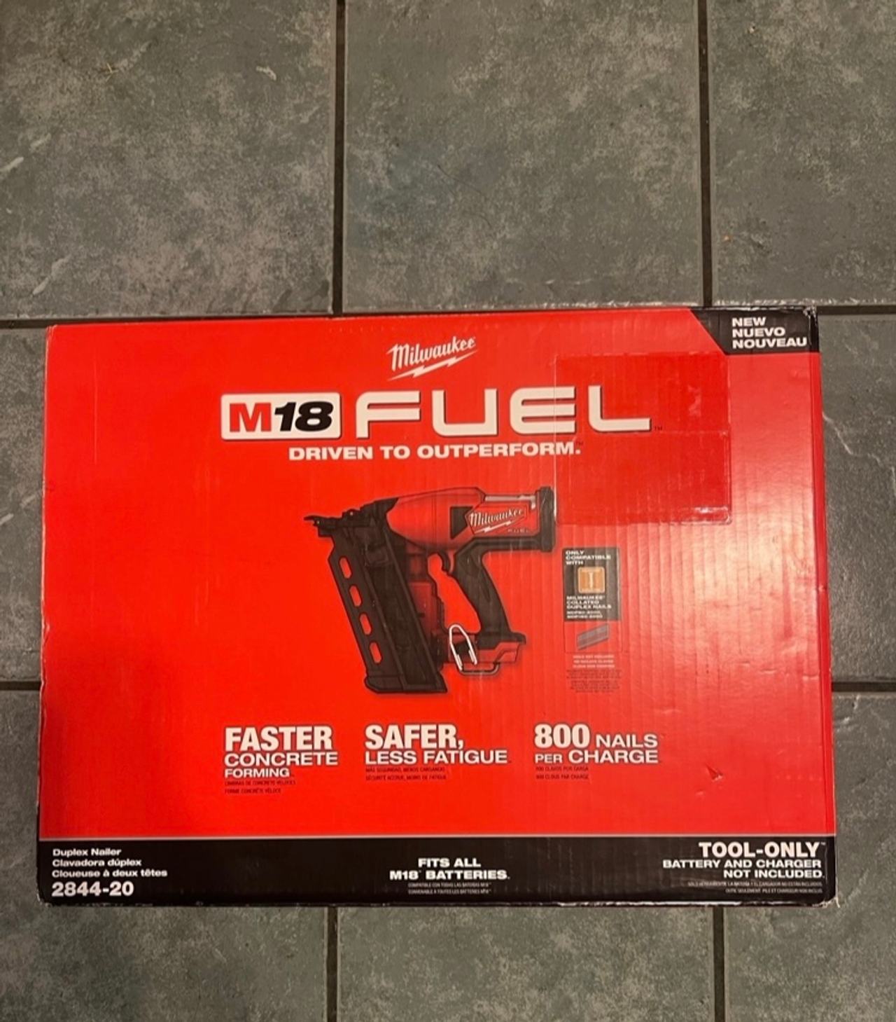 Milwaukee M18 FUEL Duplex Nailer (Tool Only)