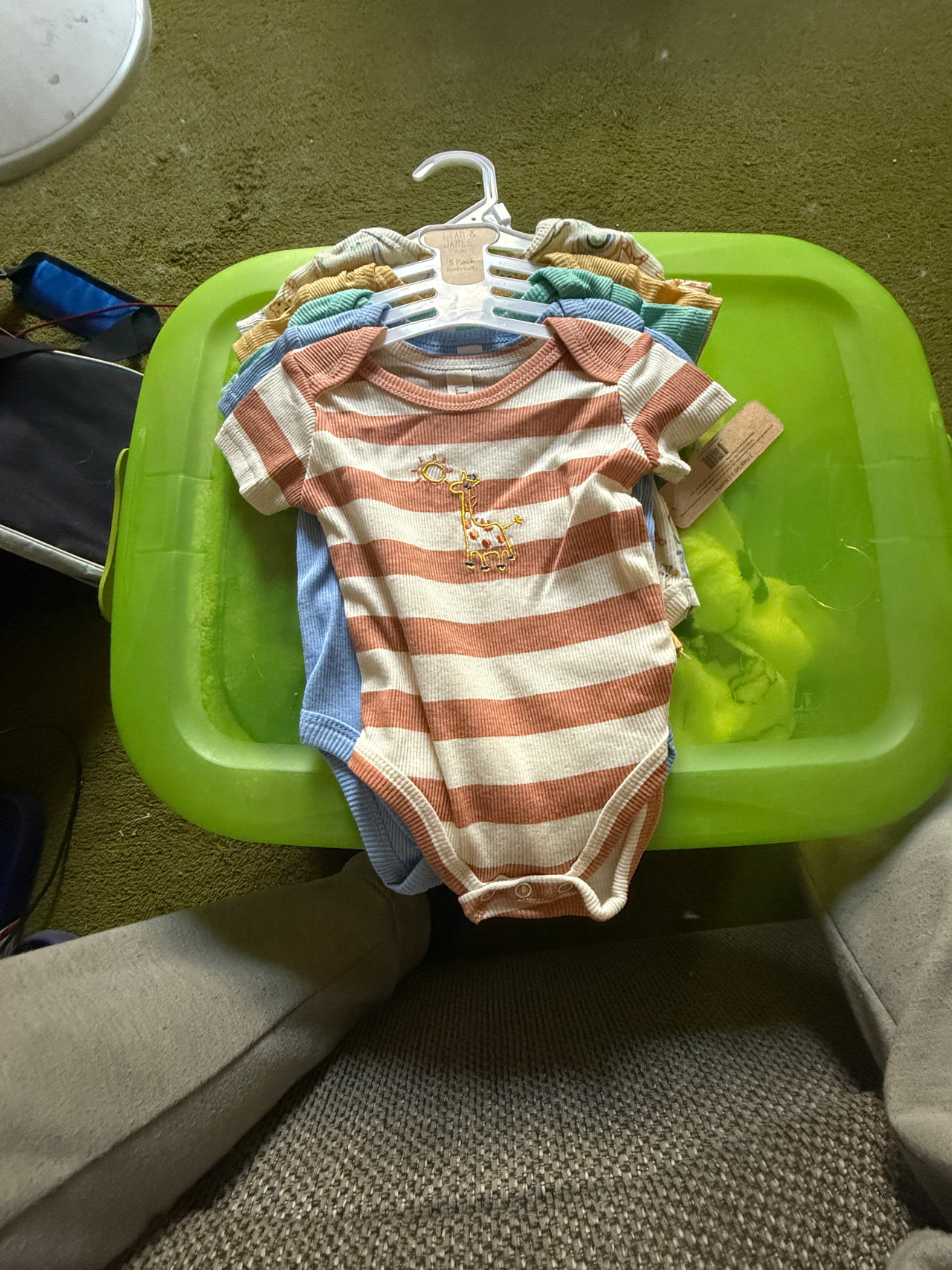 Baby Bodysuits 5-Pack 0-3 Month Boy