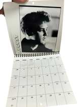 Hallmark Elvis Presley Vintage Spiral Bound Calendar - Image 2