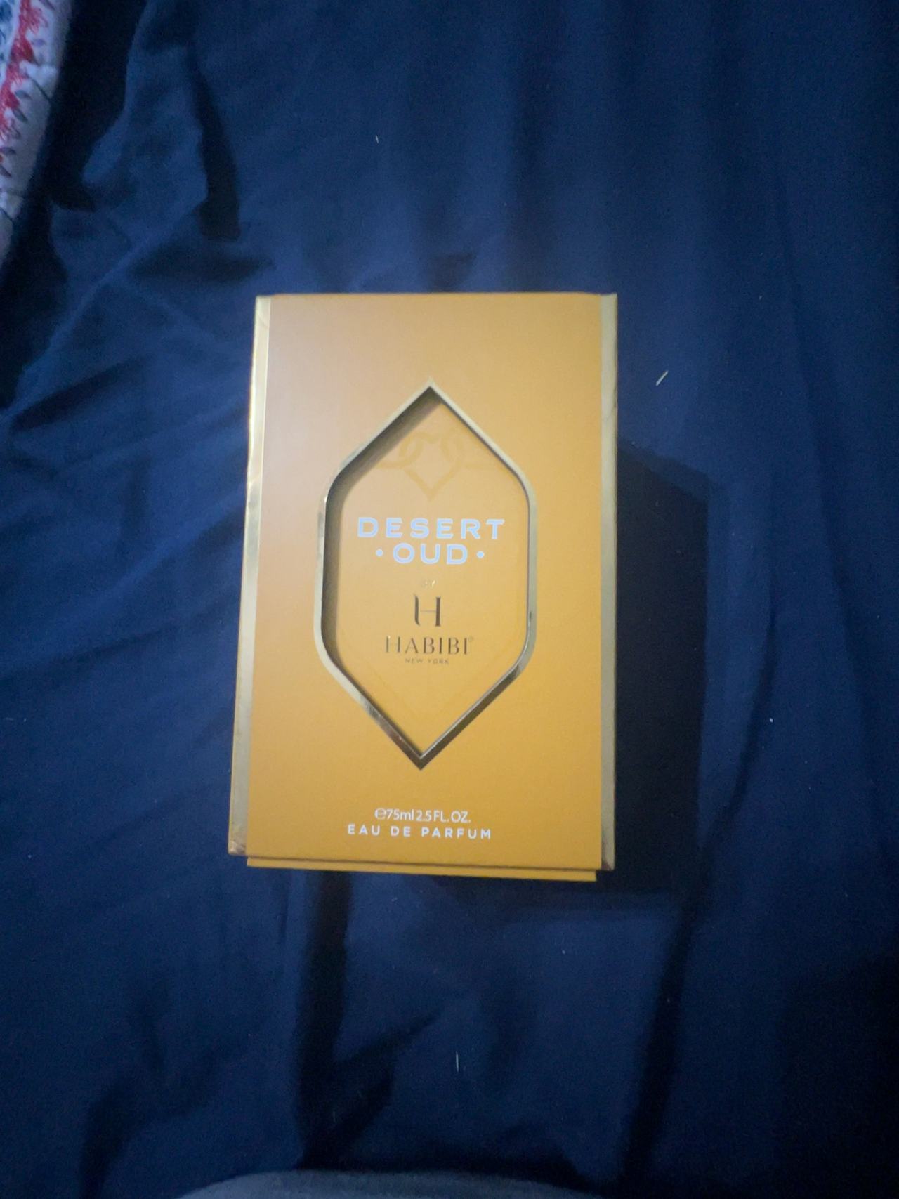 Habibi NY Desert Oud Eau de Parfum 2.5 oz, only ine spray out of the bottle