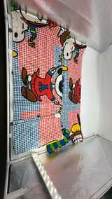 Vintage Peanuts Snoopy Charlie Brown Houndstooth Sheet Set & Curtains - Image 8