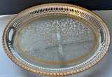 Vintage Kensington No. 7846 Oval Serving Tray 88-2 - Image 1