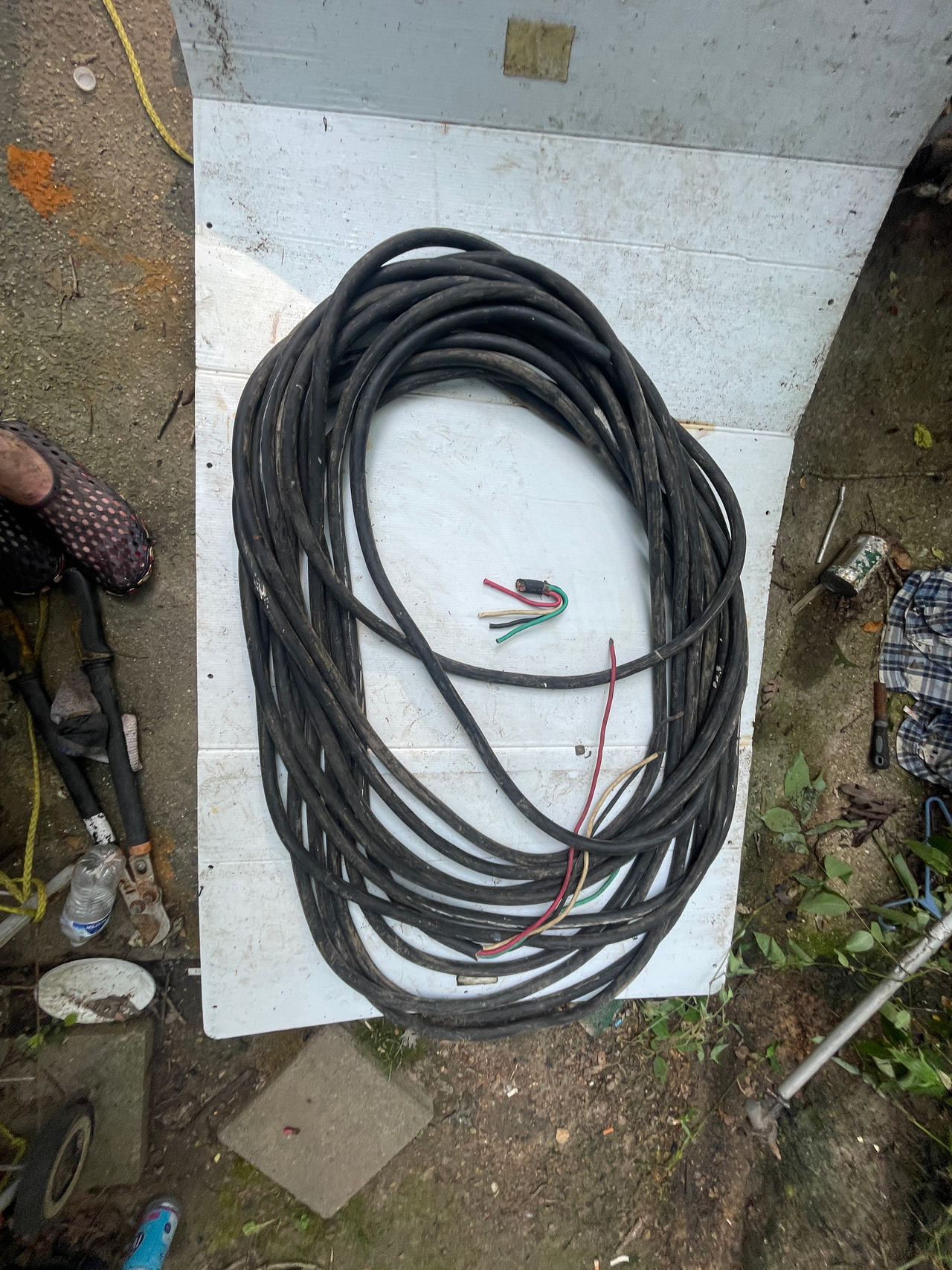 120’ Heavy Duty 6/4 SOOW Electrical Power Cable