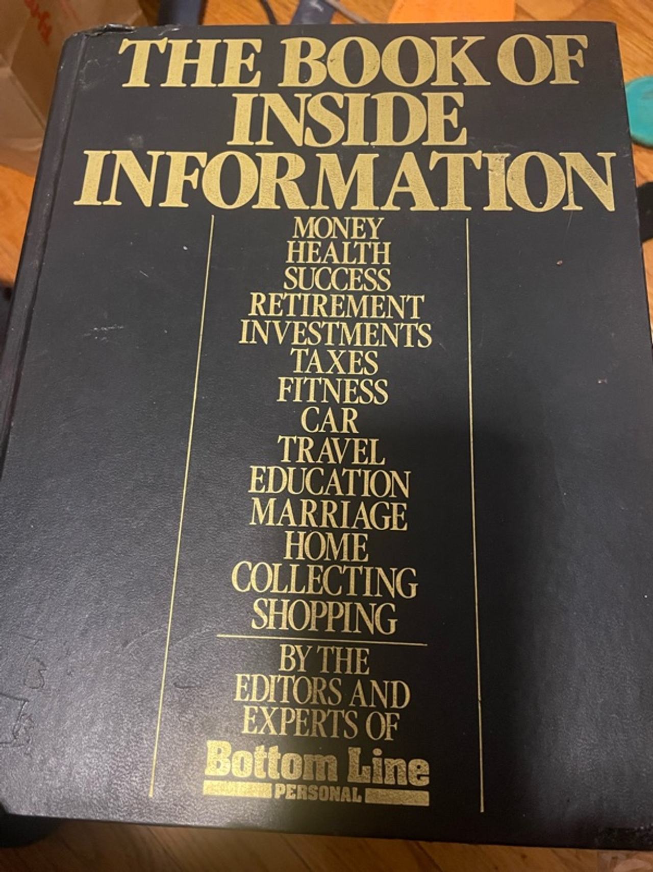 Bottom Line Personal: The Book of Inside Information (Hardcover)