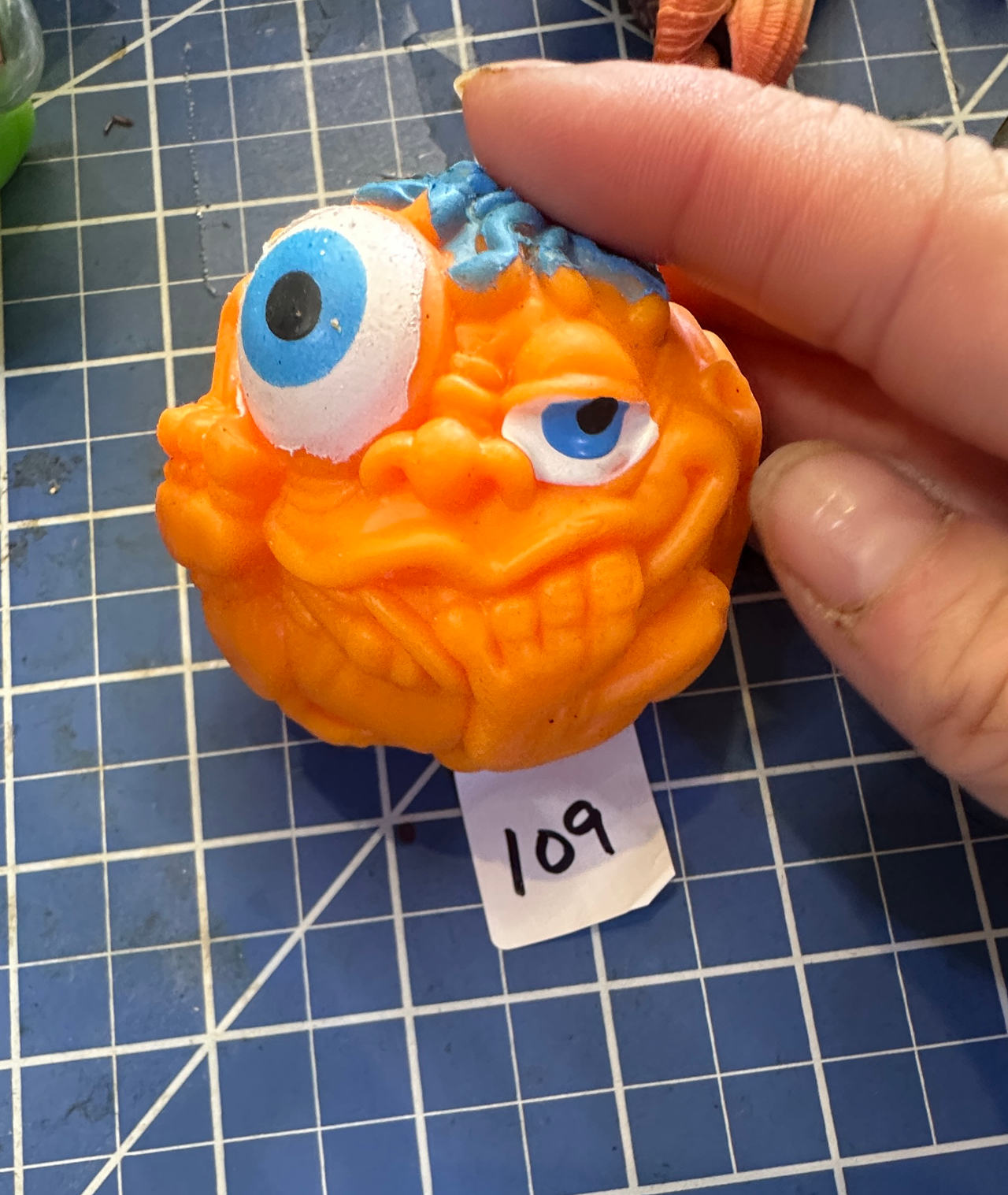 Squishy Monster Ball figure orange 109