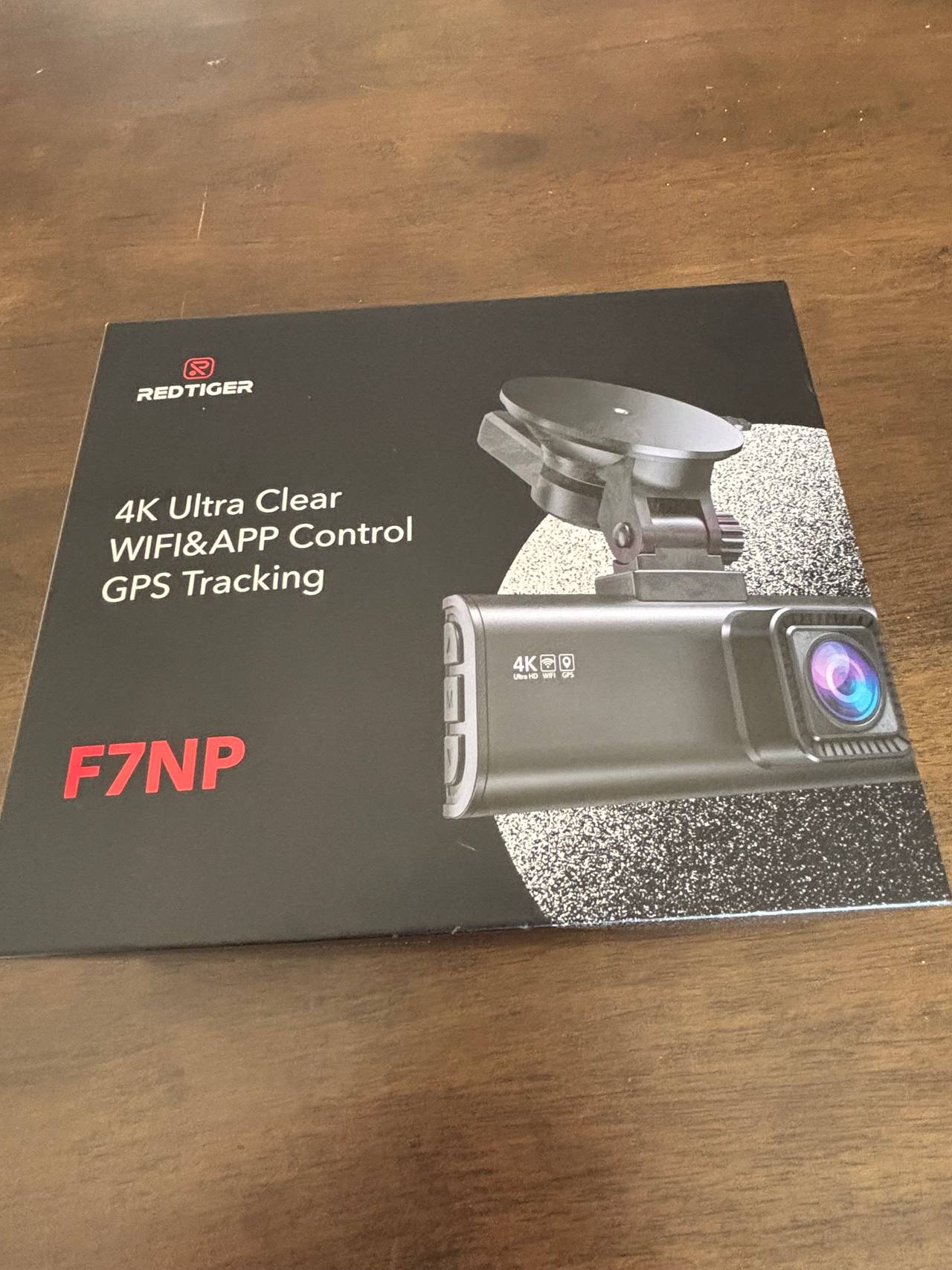 REDTIGER F7NP 4K Dual Dash Cam with WiFi & GPS