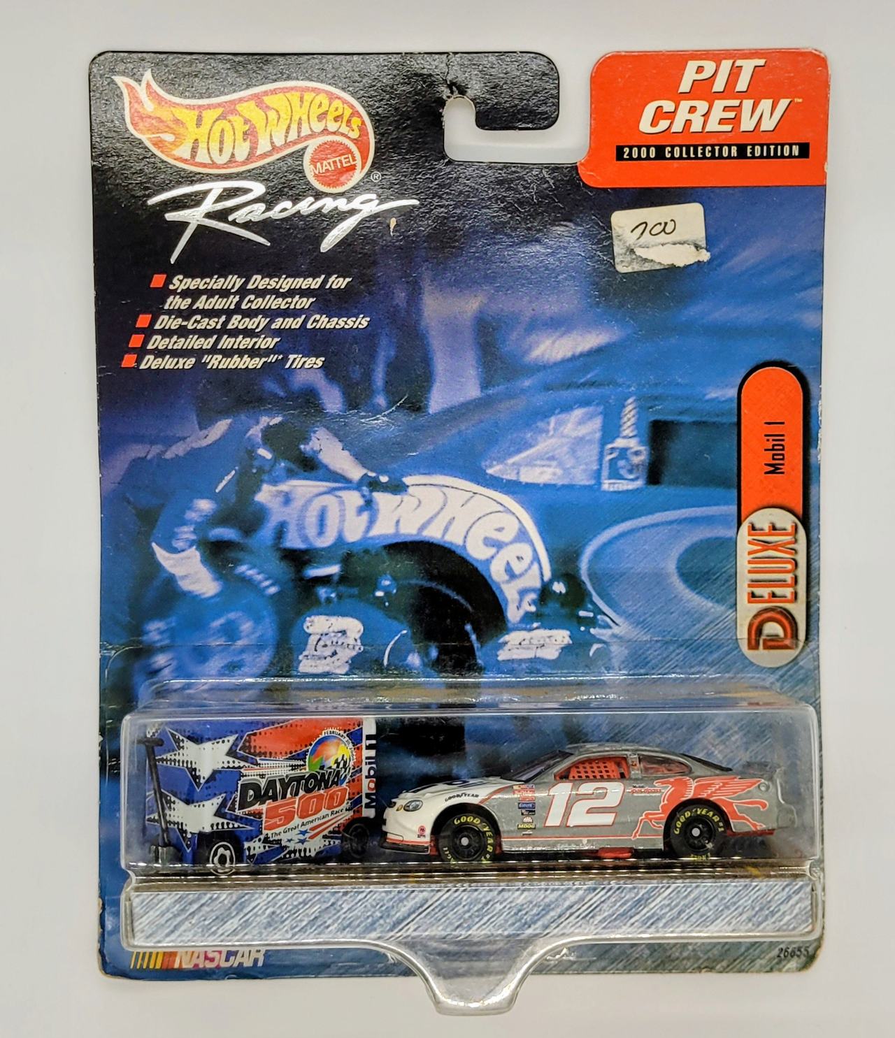 Hot Wheels Racing Pit Crew 2000 Collector Edition Jeremy Mayfield #12 Mobil 1