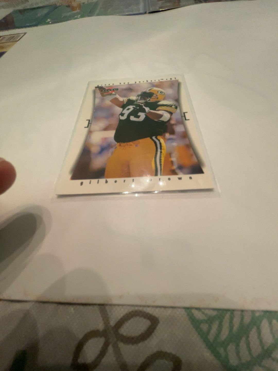 Fleer Green Bay Packers Football Trading Card