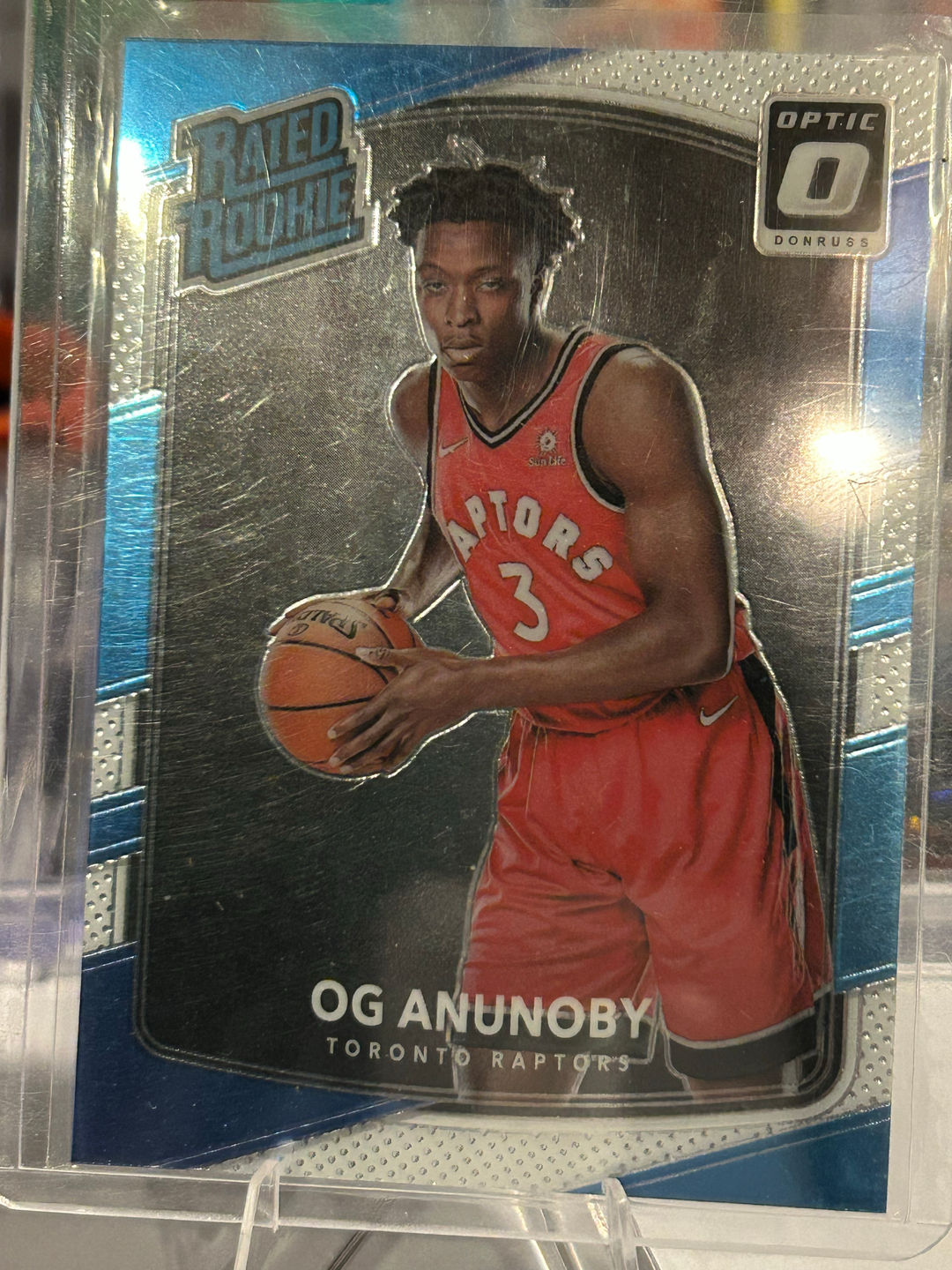 Donruss Optic Rated Rookie OG Anunoby Basketball Card