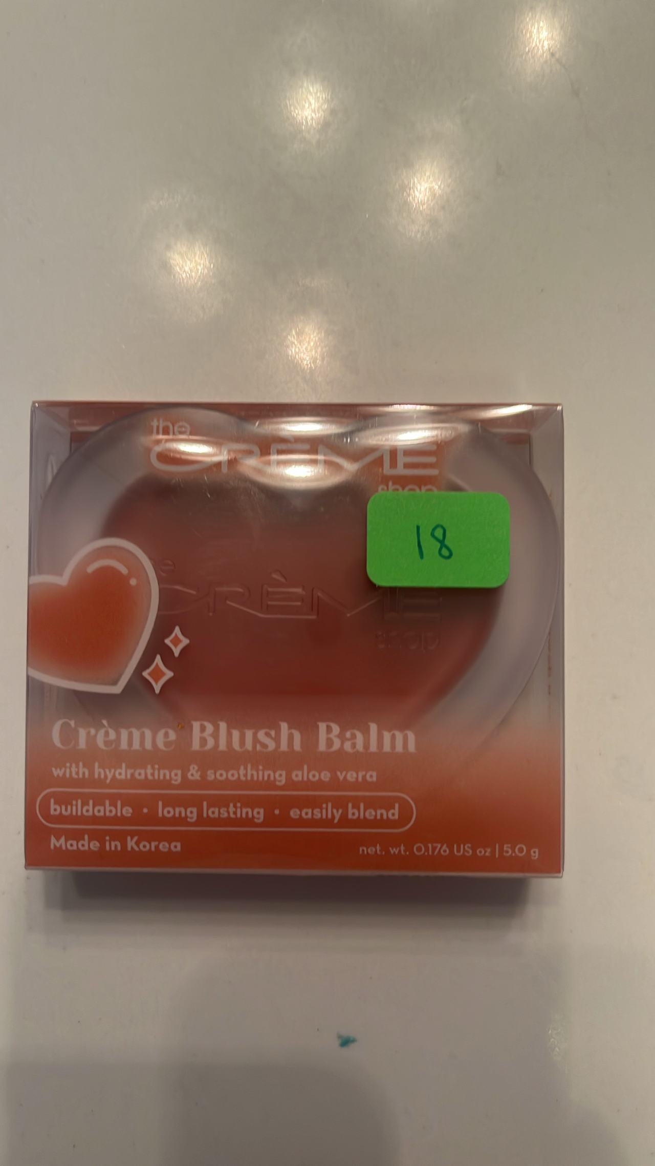 The Crème Shop Crème Blush Balm brand new