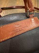 Dooney & Bourke Florentine Vacchetta Black Leather Satchel - Image 4