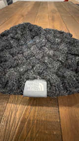 The North Face Cable Knit Wool Beanie Black - Image 2