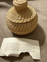 Tohono O'odham Hand Woven Basket by Delphia Ortega - Image 3