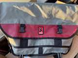 Chrome Industries Citizen Messenger Bag Grey/Red - Image 1