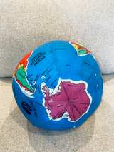 Hugg A Planet Large Earth Globe Plush Pillow Girl Scouts  - Image 2