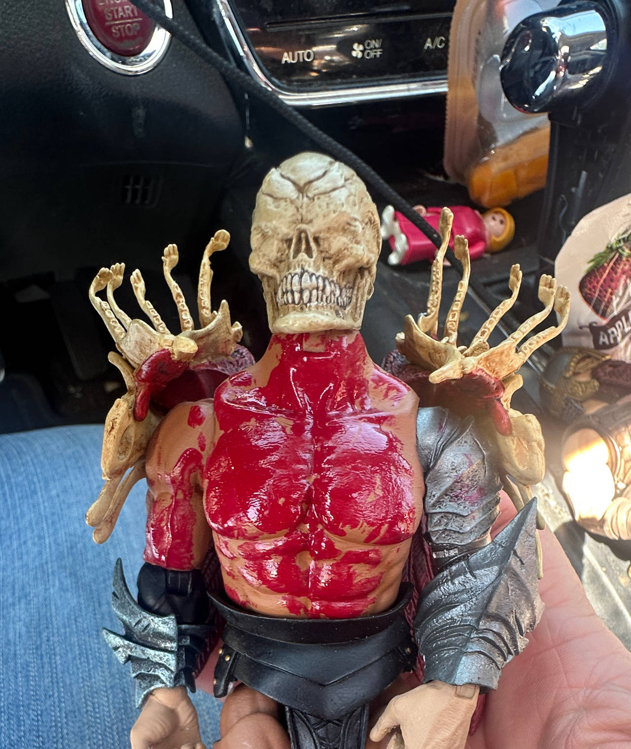 McFarlane Toys Mortal Kombat 11 Shao Kahn Action Figure customized?  109