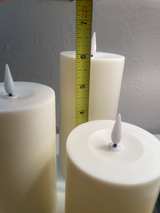 Flameless LED Pillar Candles with Remote - Image 2