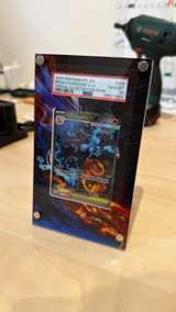 2025 Pokemon PFL Mega Charizard X ex Special Illustration Rare #125 PSA 10 - Image 6