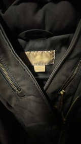Michael Kors Black Zip-Up Jacket without Tie Belt Womens XL - Image 2