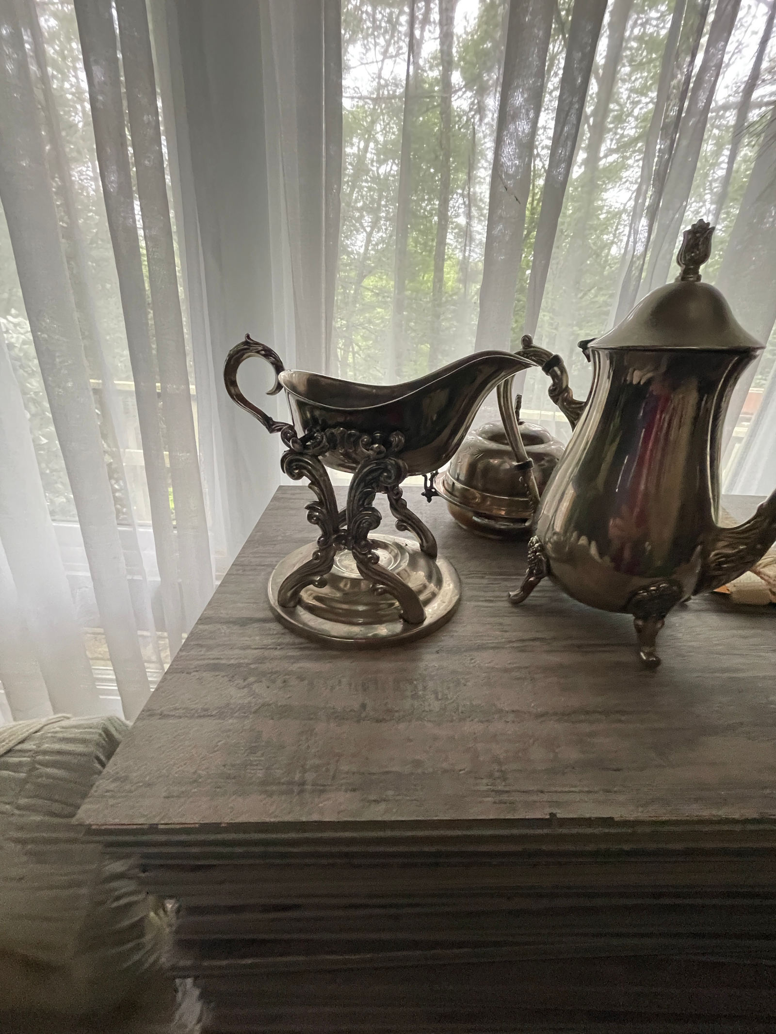 Silver Plated Gravy Boat