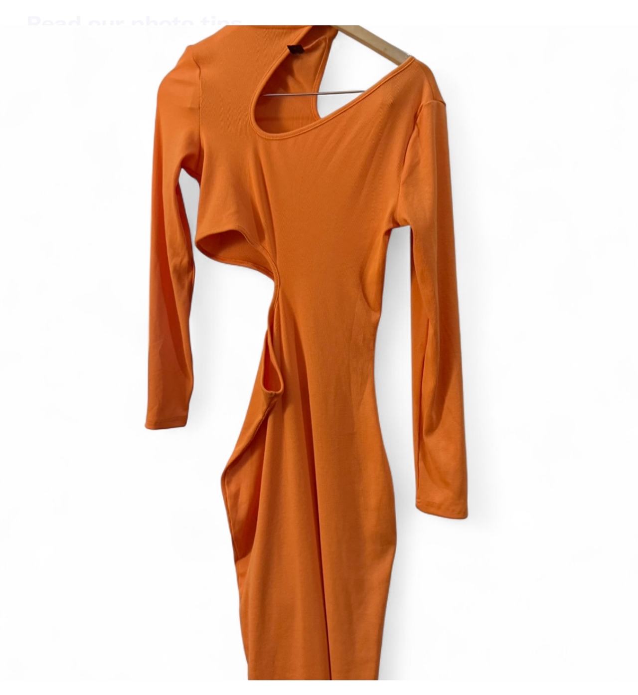 Asymmetrical Cutout Bodycon Dress