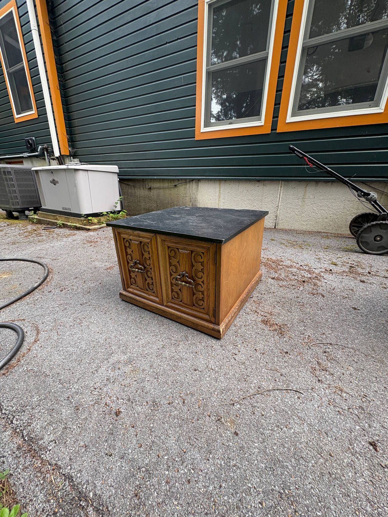 Vintage Wooden End Table