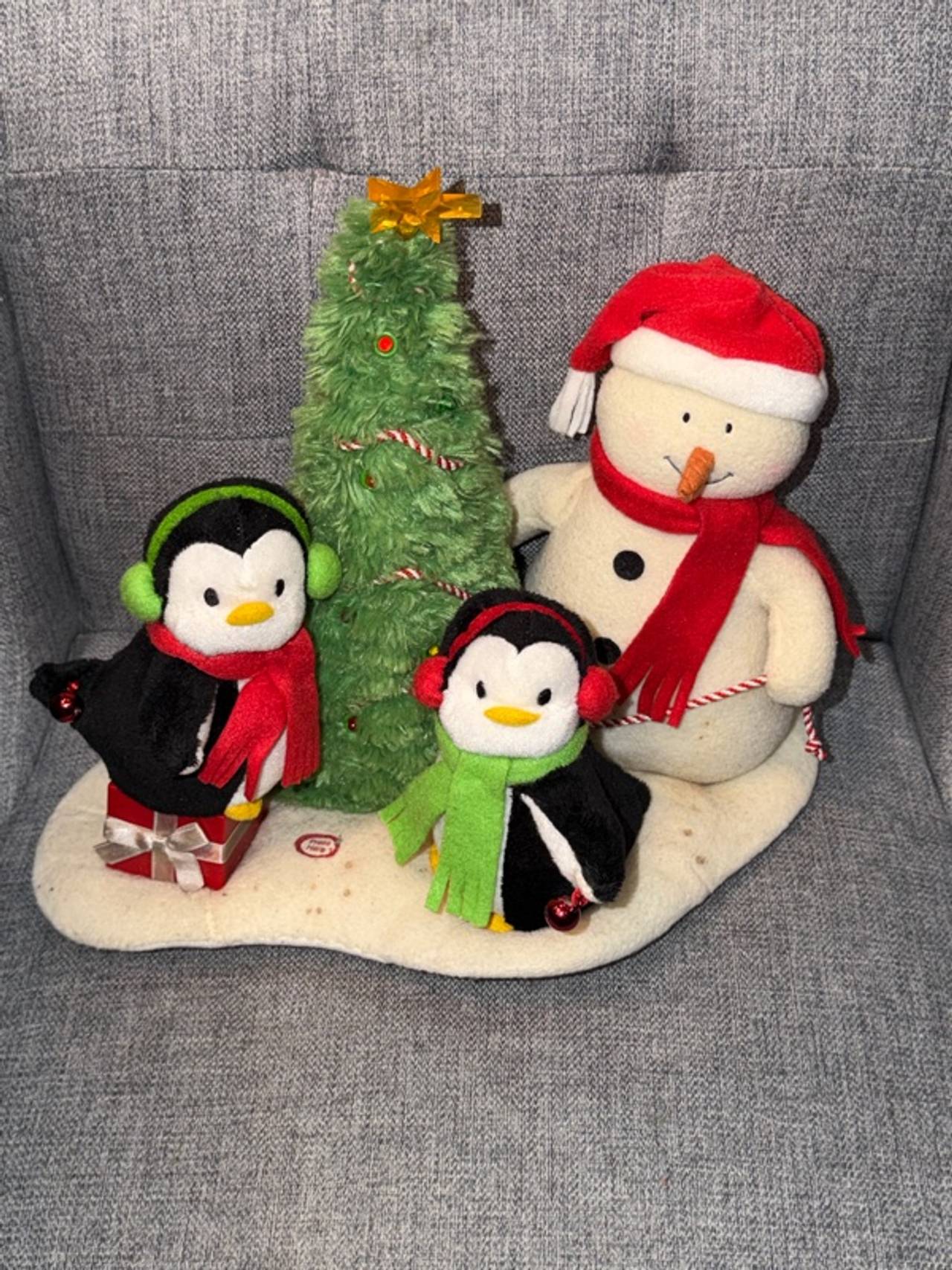 Hallmark Jingle Pals Very Merry Trio Plush Set TESTED AND WORKS 