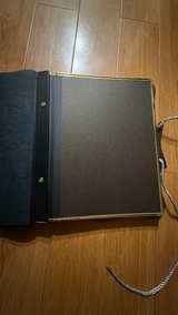 Vintage Oval Wooden Acetate Scrapbook/Photobook - Image 5