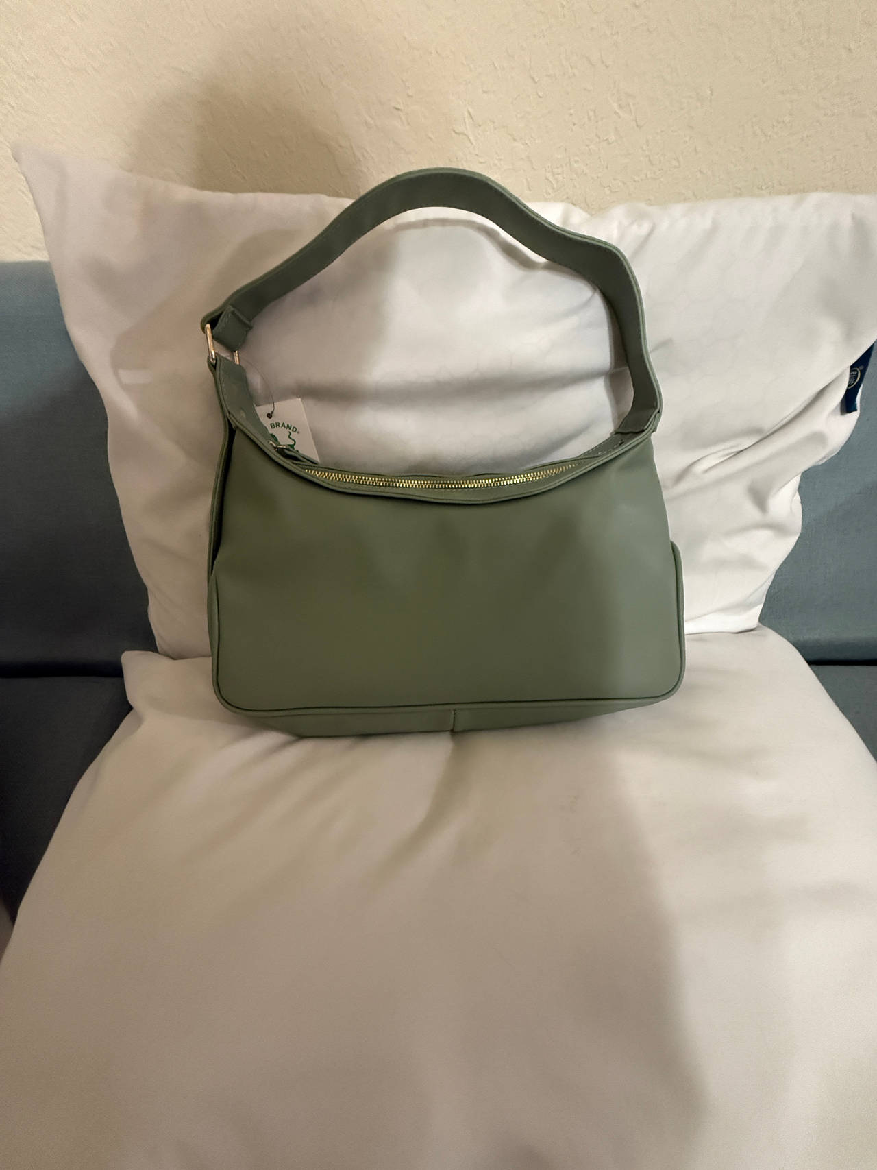 Wild Fable Sage Green Zip Closure Shoulder Bag