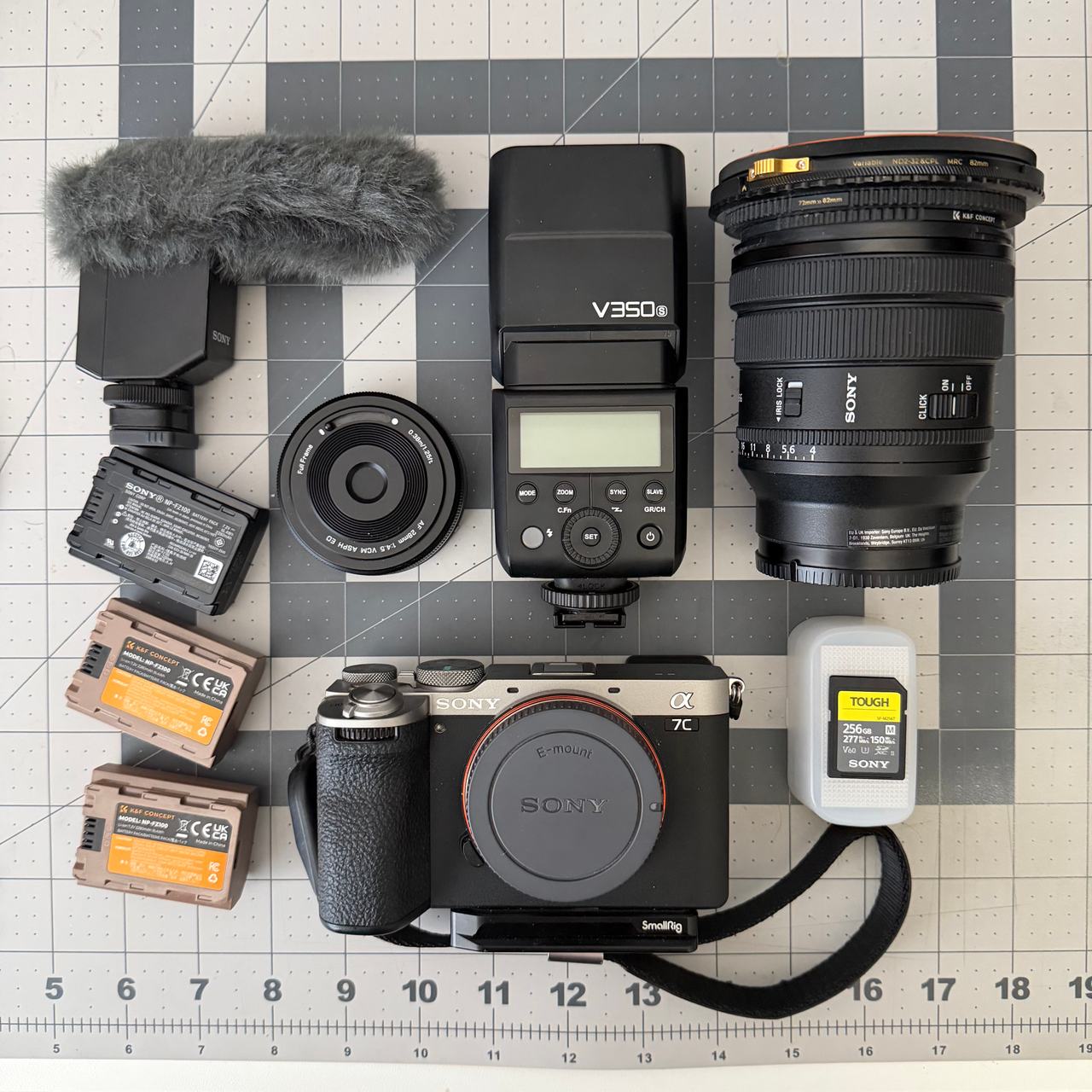 Sony Alpha 7C II Full Frame Camera Bundle with 16-35mm G PZ Lens & Accessories