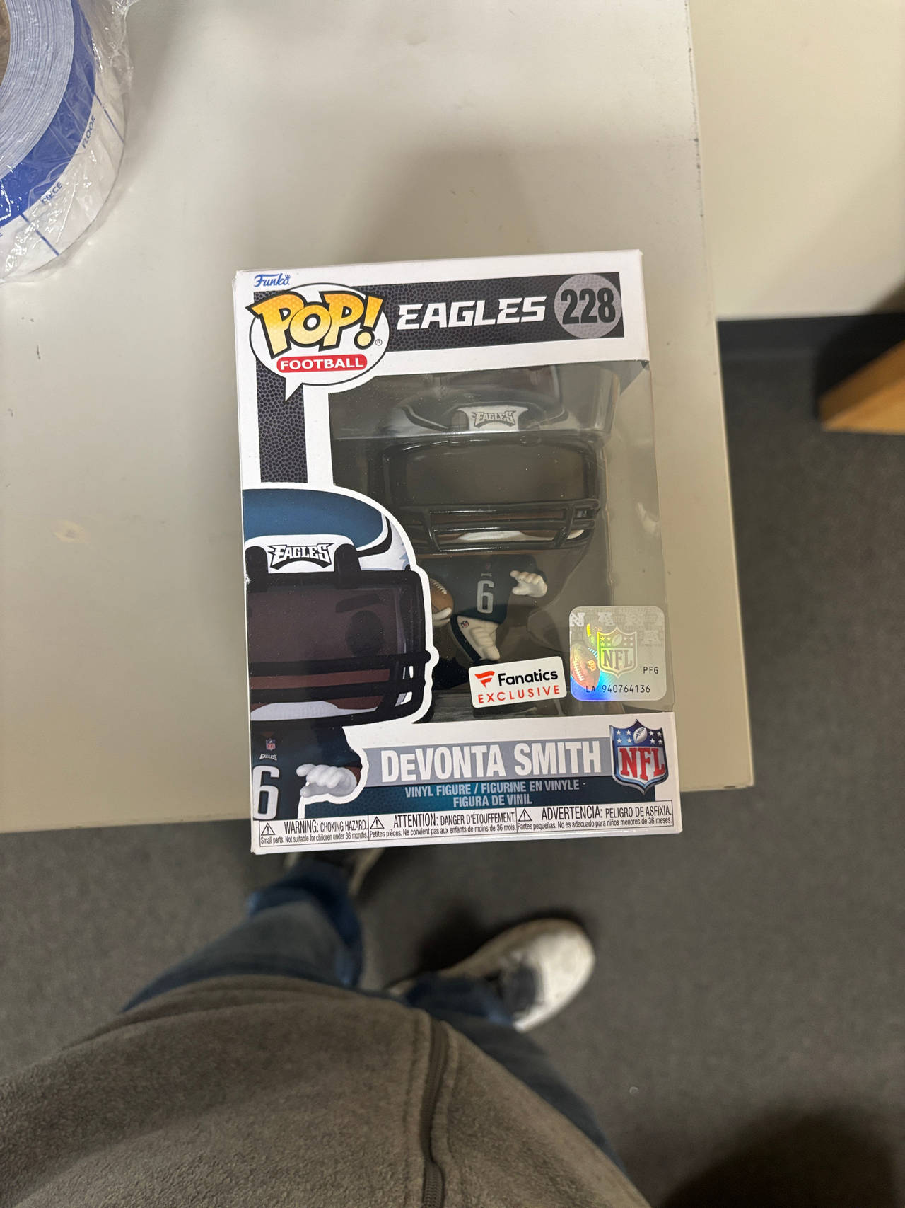 Funko Pop! Football: Eagles - DeVonta Smith #228 (Fanatics Exclusive)