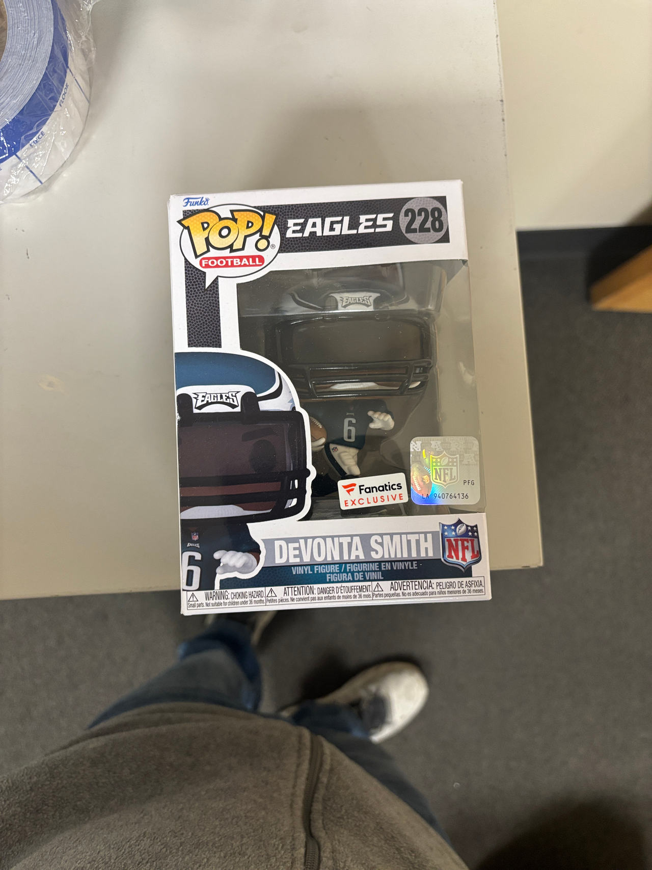 Funko Pop! Football: Eagles - DeVonta Smith #228 (Fanatics Exclusive)