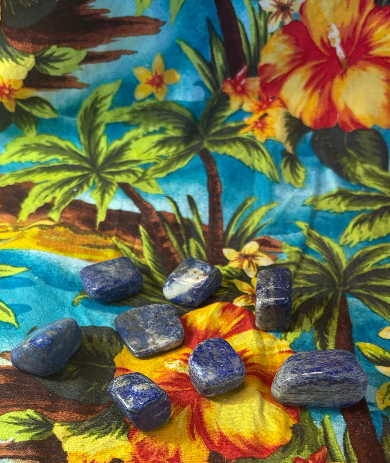 Tumbled Lapis Lazuli Stones