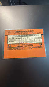 Donruss 1990 John Smoltz Baseball Card #121 - Image 2