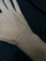 Sterling Silver Snake Chain Bracelet - Image 2