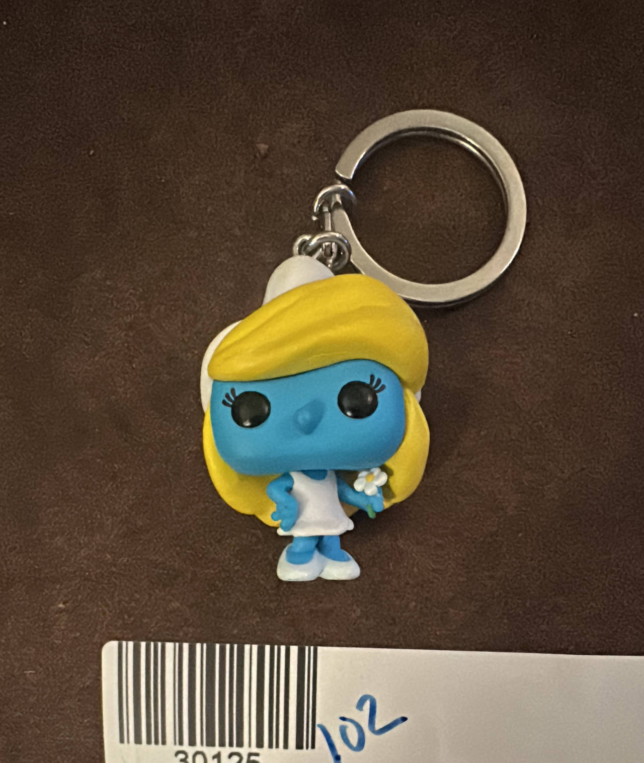 Funko Pocket Pop! Keychain: The Smurfs - Smurfette. 102