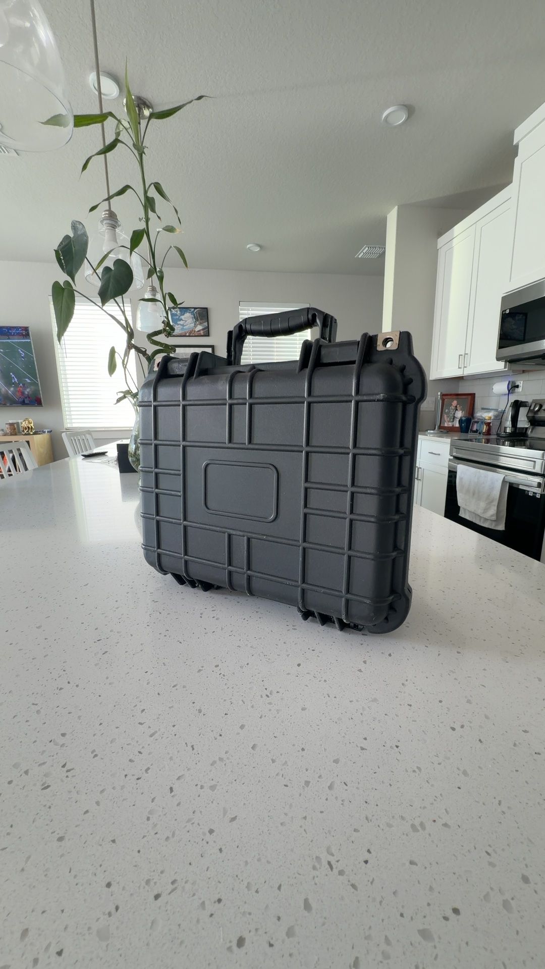 vidaXL Protective Hard Carry Case Black