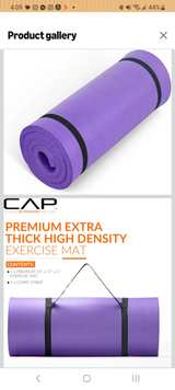 New Highden 1/2 Inch Extra Thick Exercise/yoga Mat - Image 3